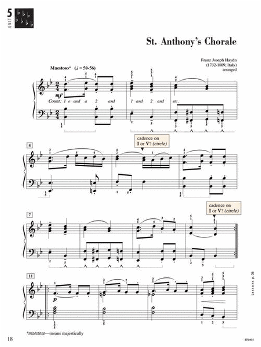 Level 5 – Performance Book Piano Method scores gallery preview page 6