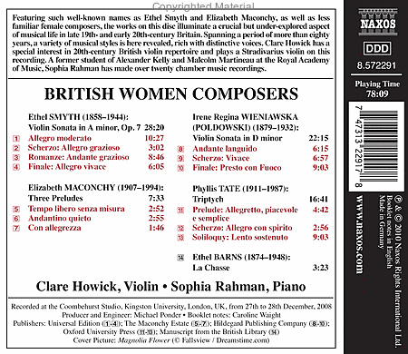 British Women Composers: Works image number null