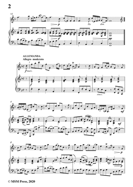 Corelli-Violin Sonata No.10 in F Major,Op.5 No.10,for Vioin&Piano image number null