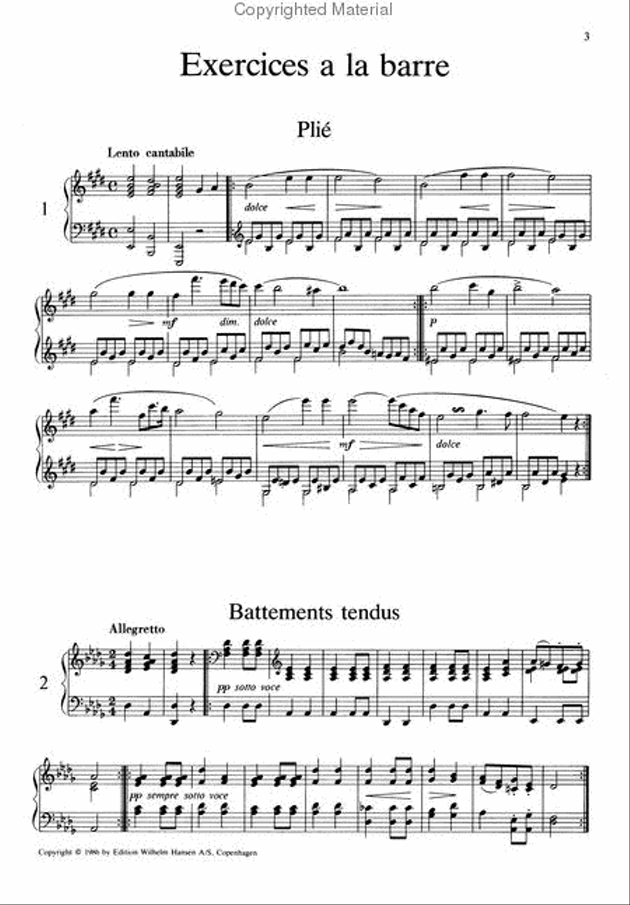 Ballet School Ballet School Piano Solo scores gallery preview page 2