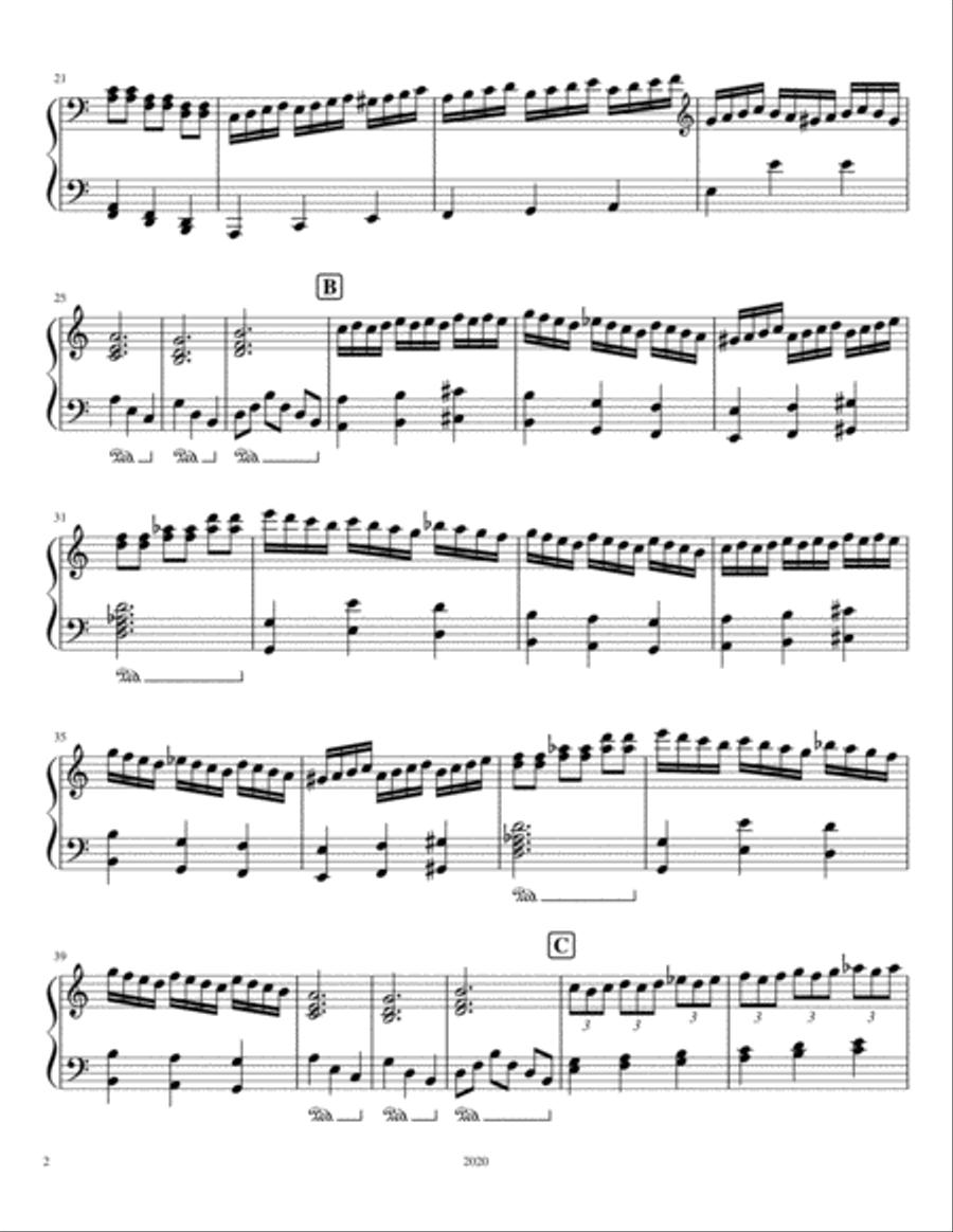 Lightening Fast Lightening Fast Piano Solo scores gallery preview page 2