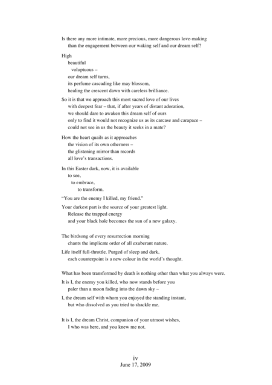 Easter Dawn. Visionary Motet for SSAATTB & piano Divisi scores gallery preview page 4