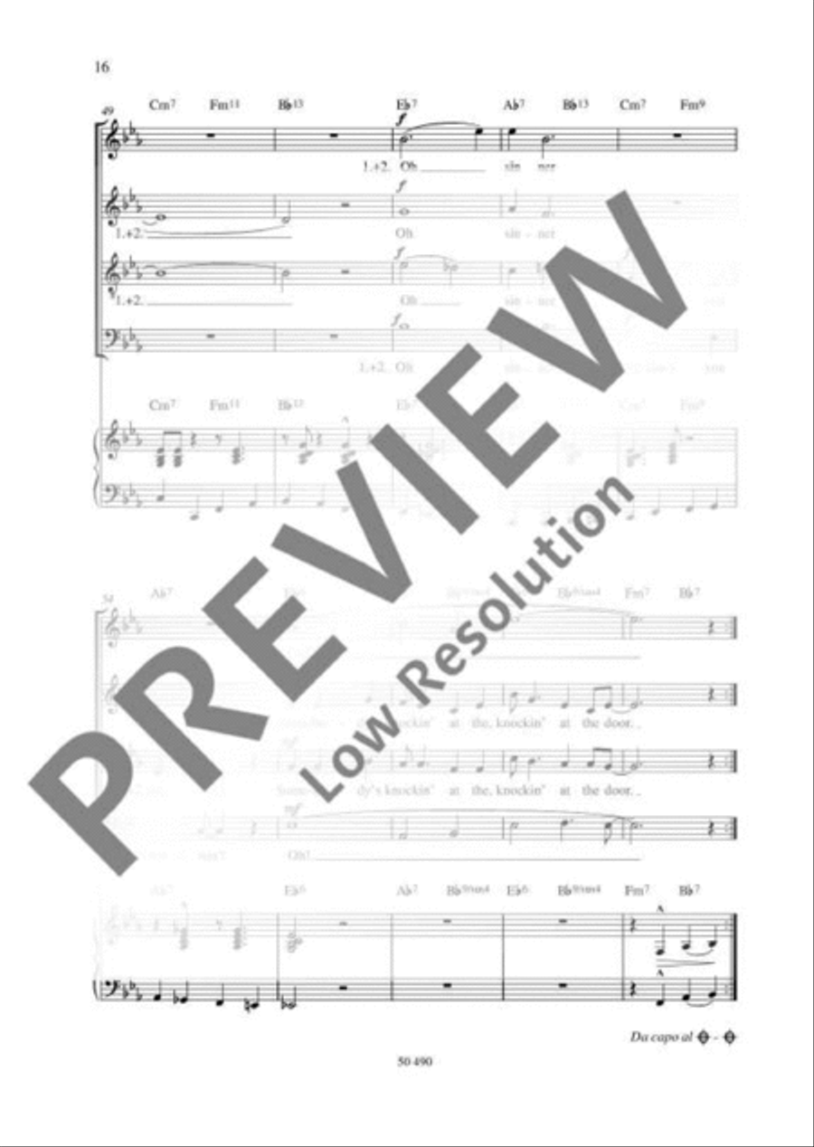 Chor-Express Chor-Express 4-Part scores gallery preview page 17