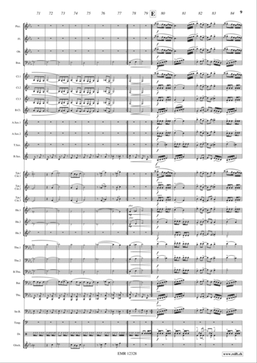 Rodeo Drive Concert Band scores gallery preview page 6