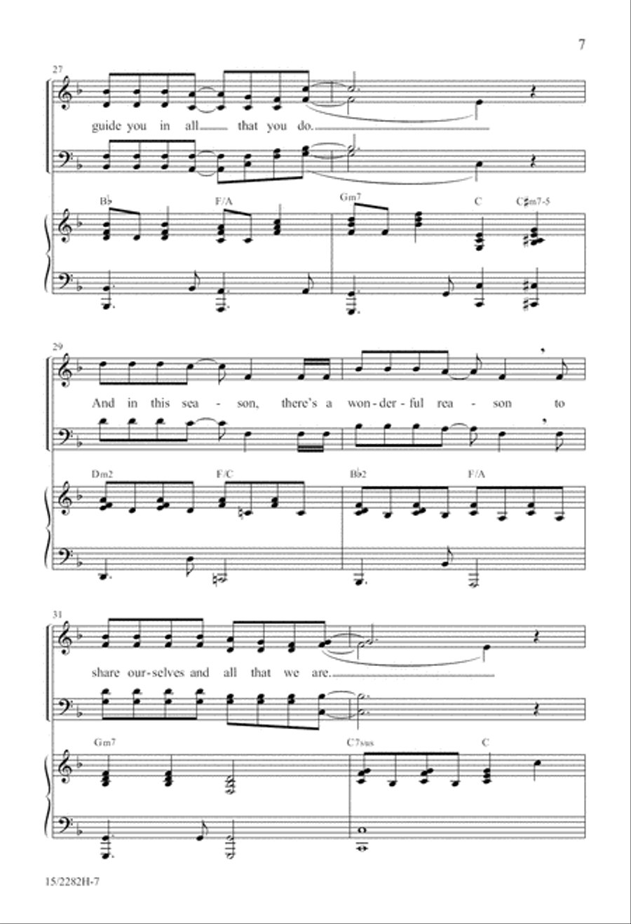 Always Believe 4-Part scores gallery preview page 7