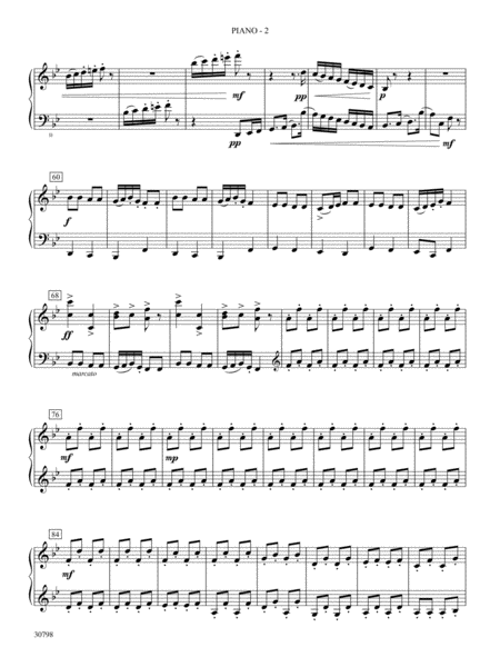 Finale (from Serenade for Strings in C Major, Op. 48, Movement #4 (Terma Russo)): Piano Accompaniment