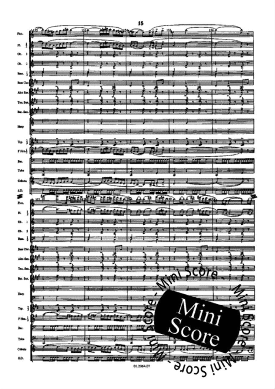Bolero Concert Band scores gallery preview page 19