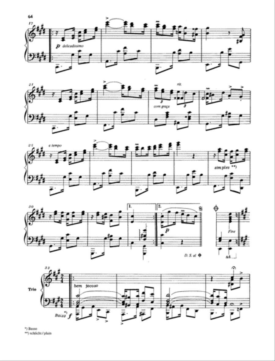 Nove de Julho Nove de Julho Piano Solo scores gallery preview page 2