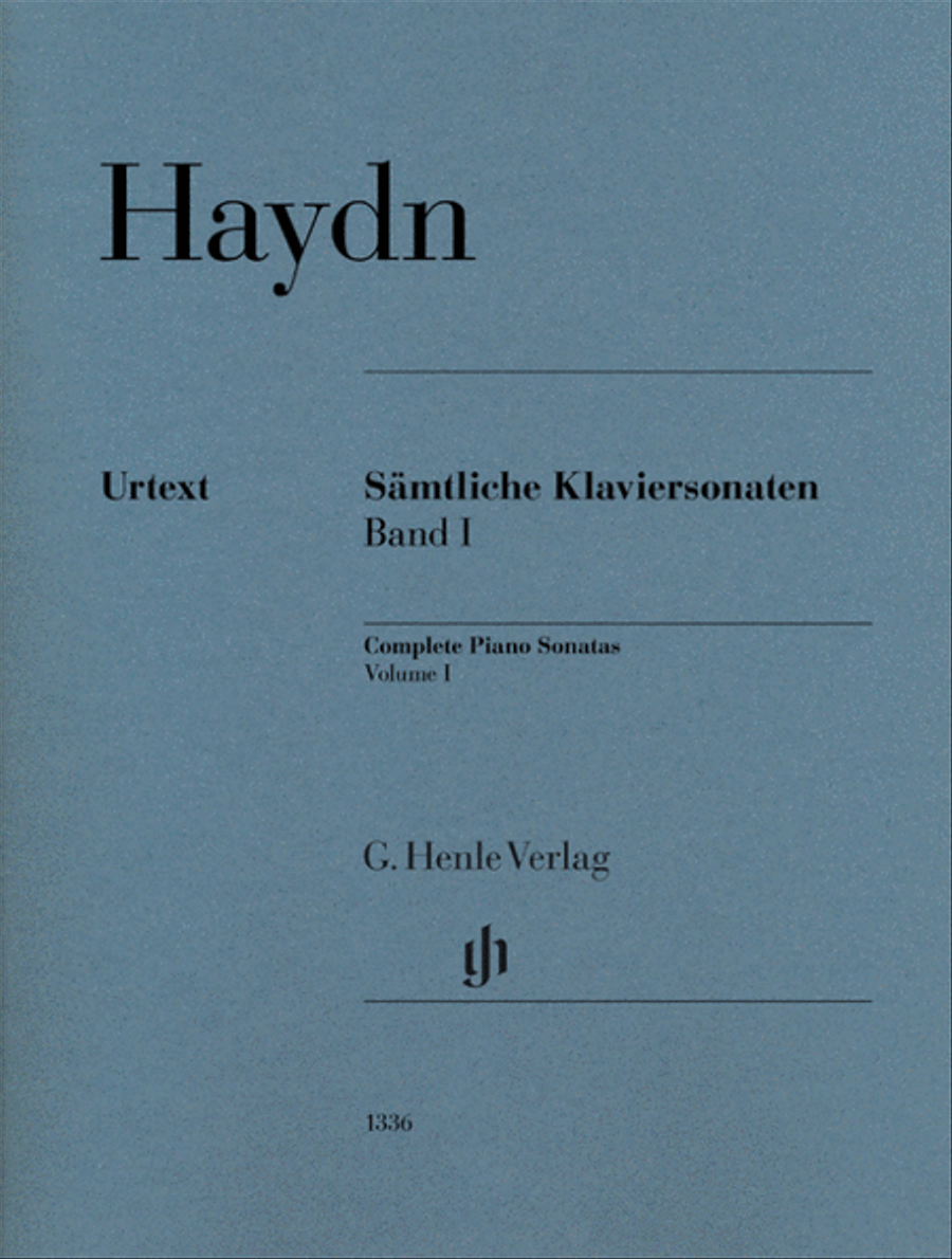 Complete Piano Sonatas, Volume I Piano Solo scores gallery preview page 1