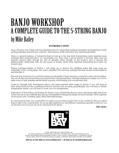 Banjo Workshop