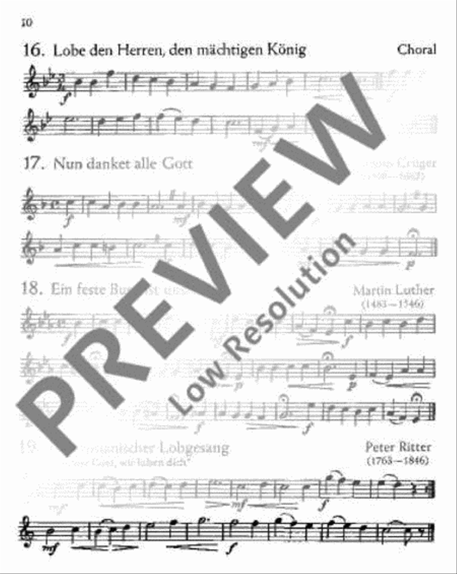 Für Feiern und Feste Für Feiern und Feste Trumpet scores gallery preview page 11
