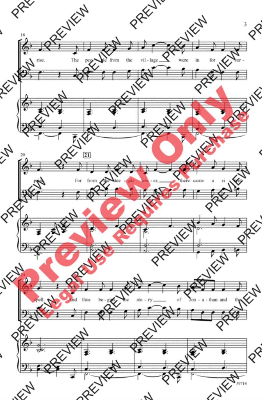 Jonathan's Bell Carol Jonathan's Bell Carol 3-Part scores gallery preview page 3
