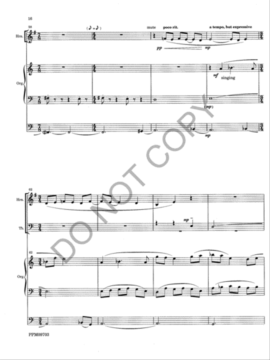 Triptych Choir scores gallery preview page 19