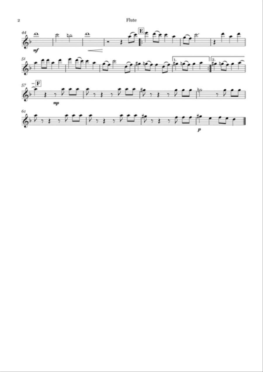 Toxic Woodwind Quartet scores gallery preview page 6