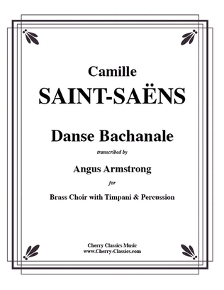 Danse Bachanale for Brass Choir with Timpani & Percussion