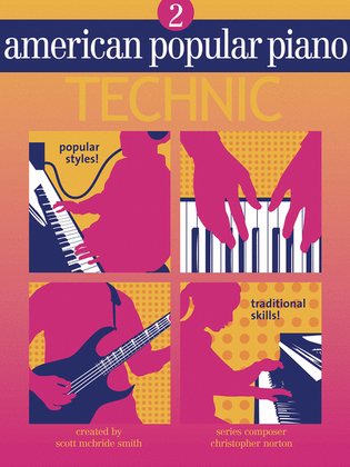 Book cover for American Popular Piano - Technic