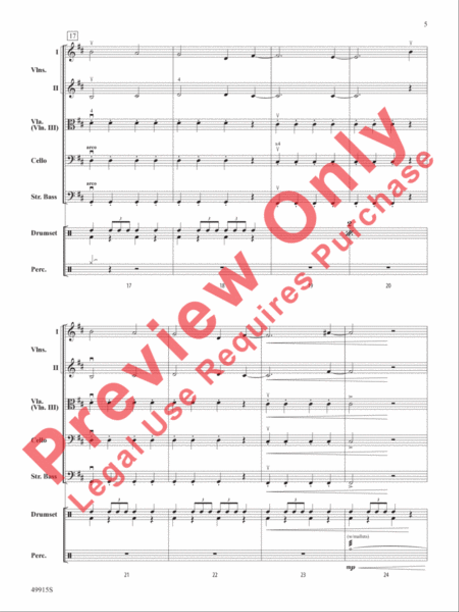 Enemy String Orchestra scores gallery preview page 6