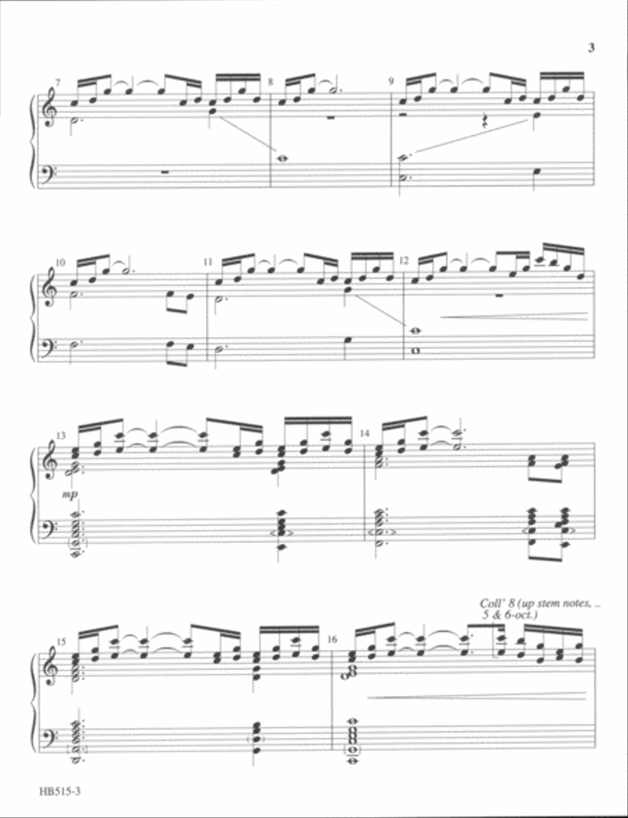 Transcendent Transcendent Handbell Choir scores gallery preview page 3