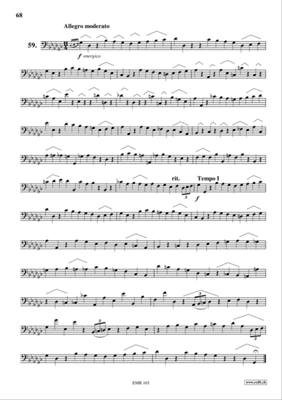 70 Studies Euphonium scores gallery preview page 22