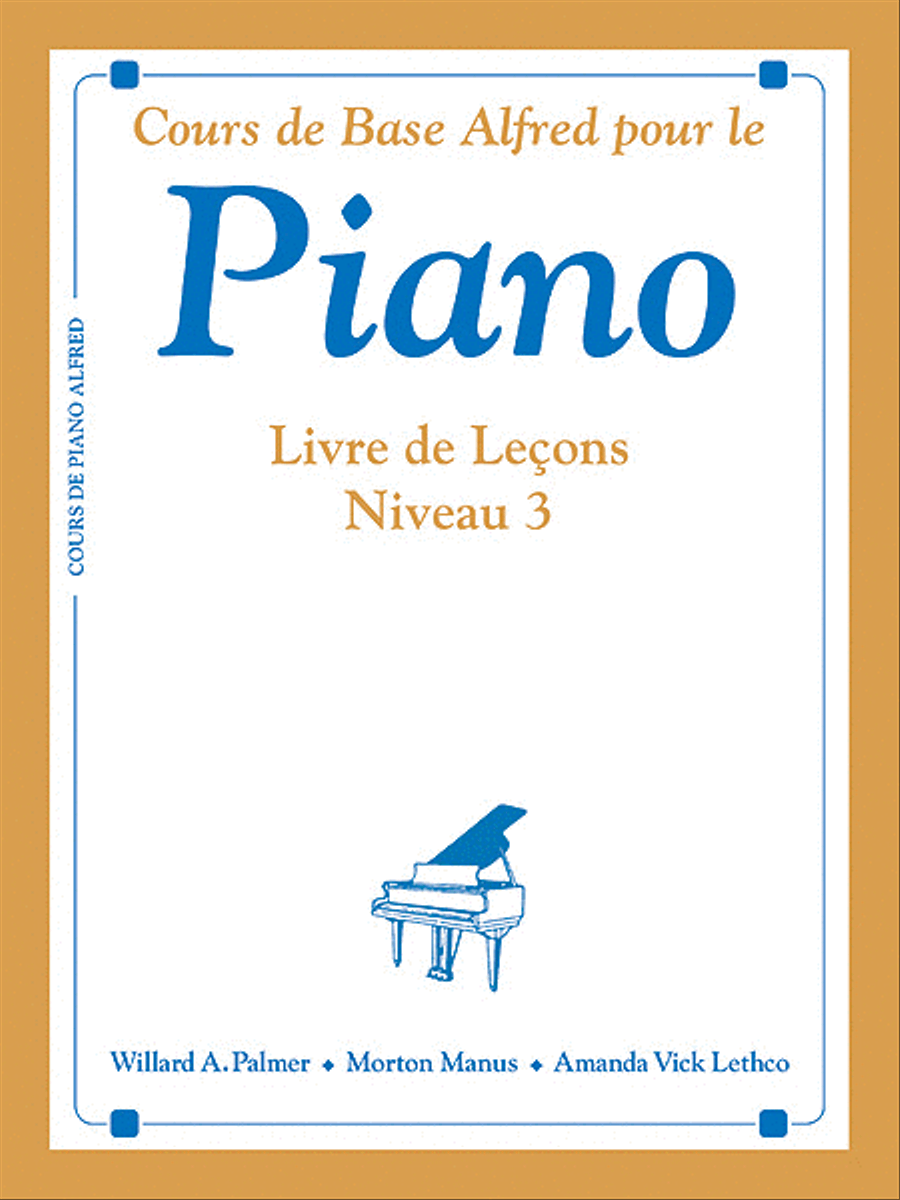 Alfred's Basic Piano Course Lesson Book, Level 3