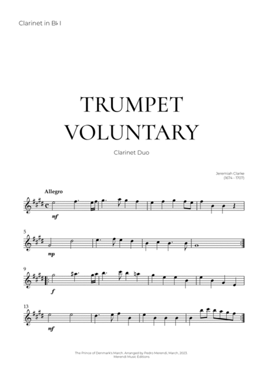 Trumpet Voluntary (Clarinet Duo) - Jeremiah Clarke image number null