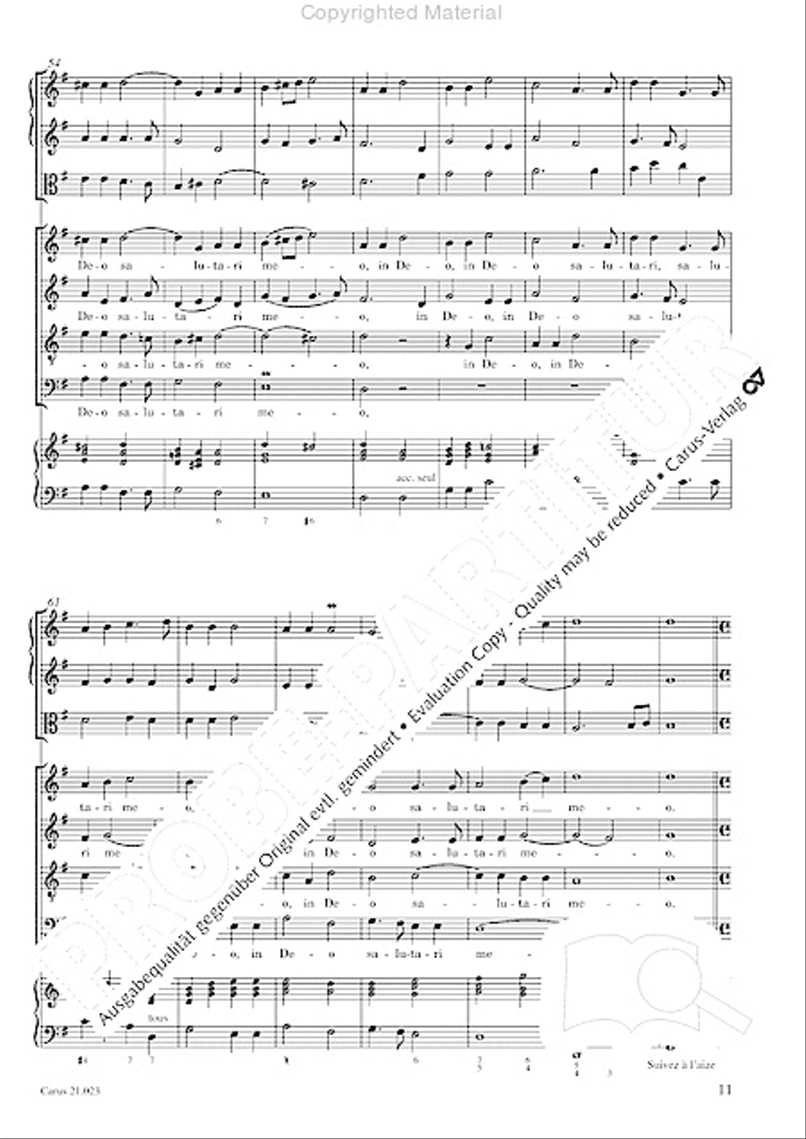 Magnificat in G SATTB scores gallery preview page 13