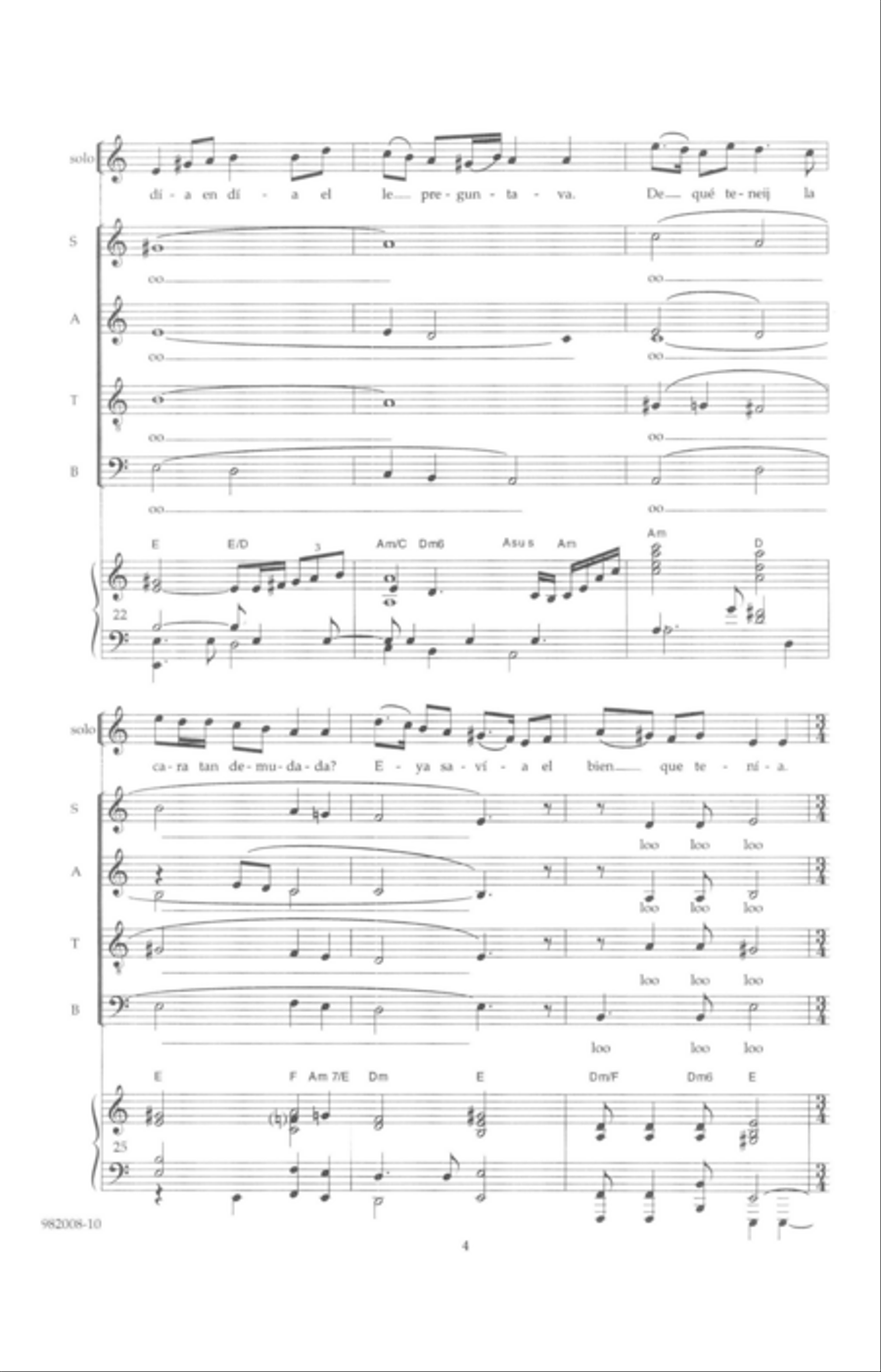 Cuando el Rey Nimrod 4-Part scores gallery preview page 4