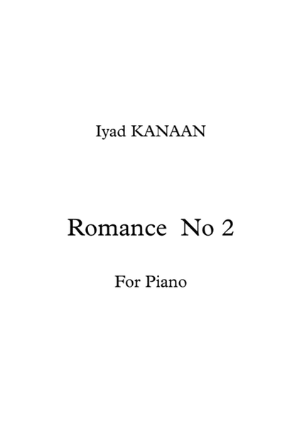 Romance No 2 For Piano image number null