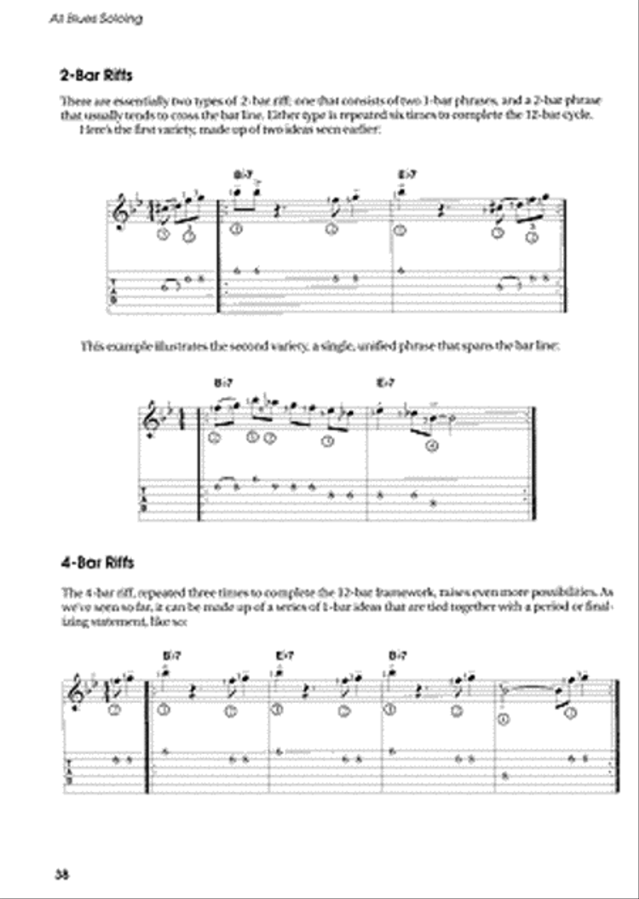 All blues soloing on sale for jazz guitar