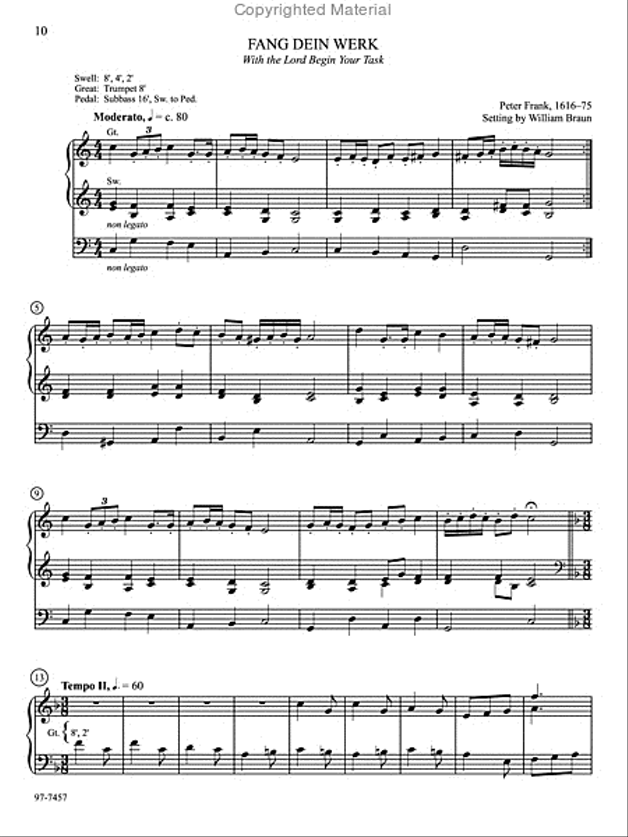 Hymn Prelude Library: Lutheran Service Book, Vol. 4 (FG) Organ scores gallery preview page 2