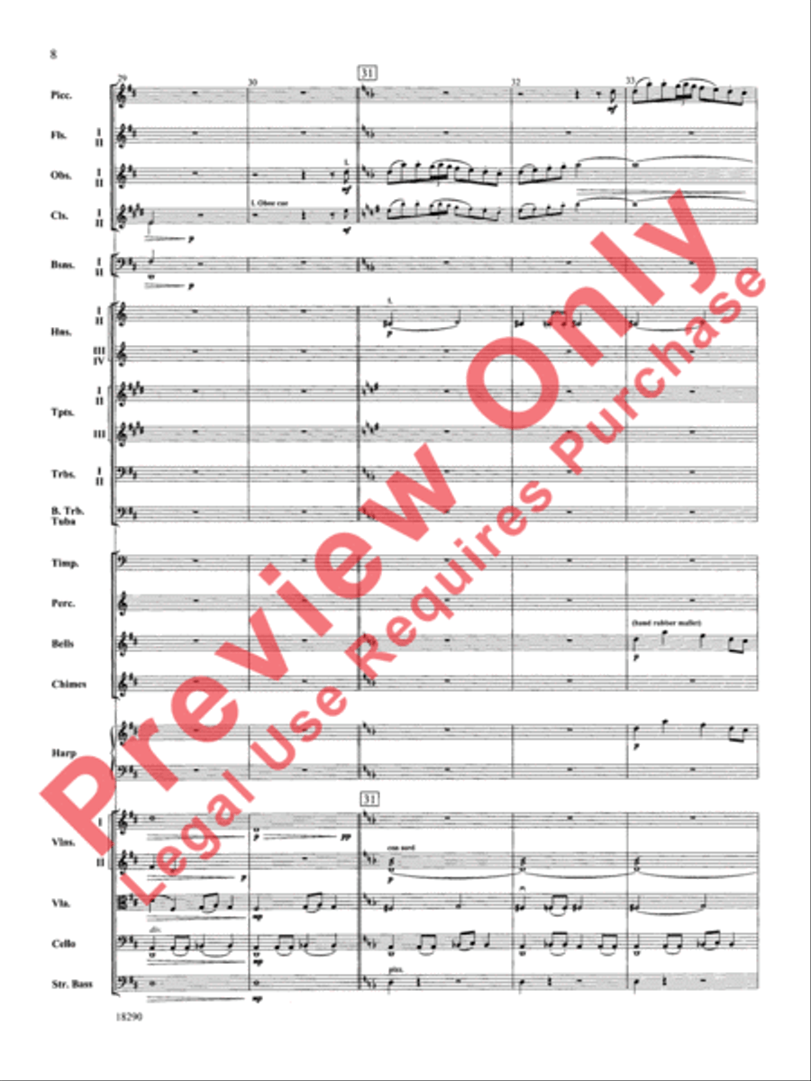 Glorious Sounds of Christmas Full Orchestra scores gallery preview page 9