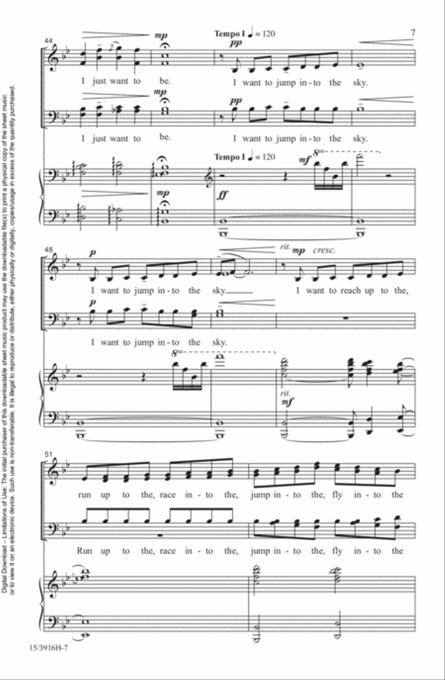 Fly 4-Part scores gallery preview page 7