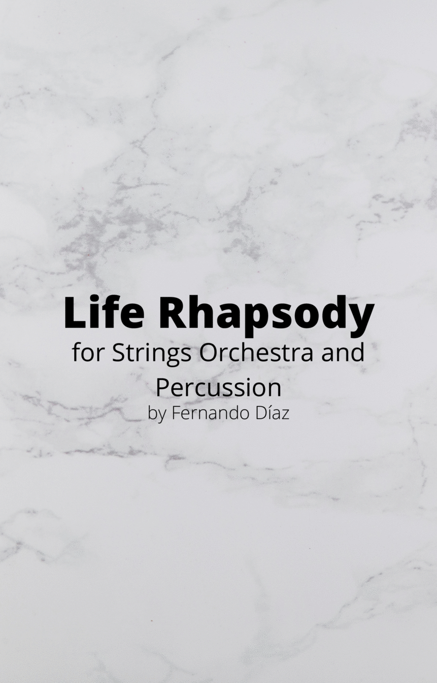 Life Rhapsody Chamber Music scores gallery preview page 1