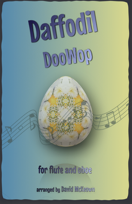 Book cover for The Daffodil Doo-Wop, for Flute and Oboe Duet