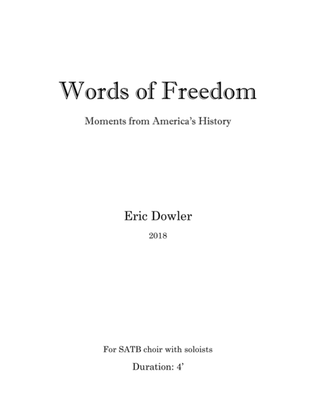 Words of Freedom