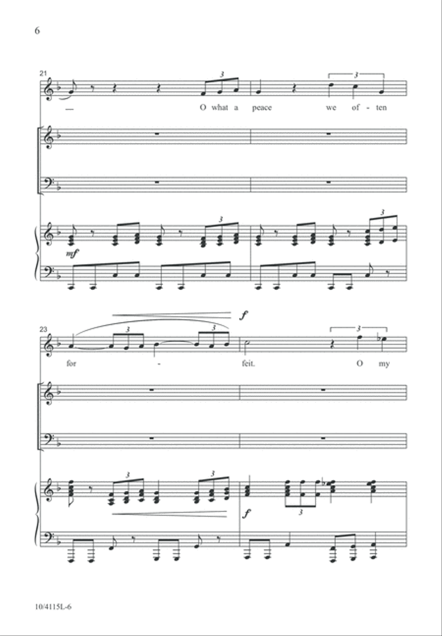 What a Friend 4-Part scores gallery preview page 7