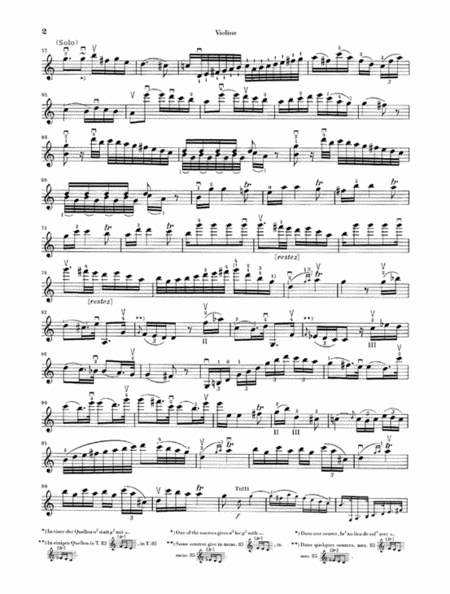 Concerto for Violin and Orchestra in C Major Hob. VIIa:1