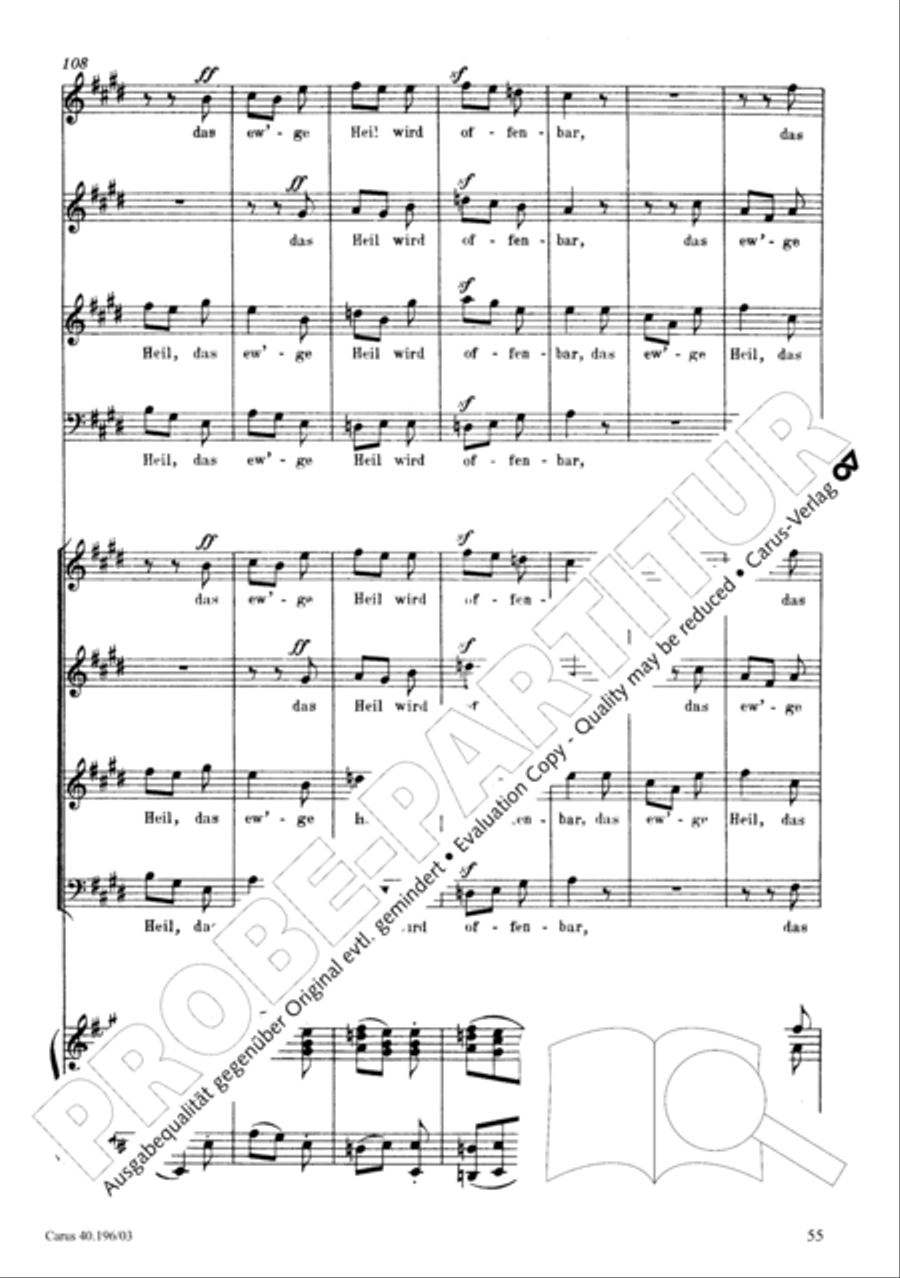 Die Geburt Christi SSA scores gallery preview page 56