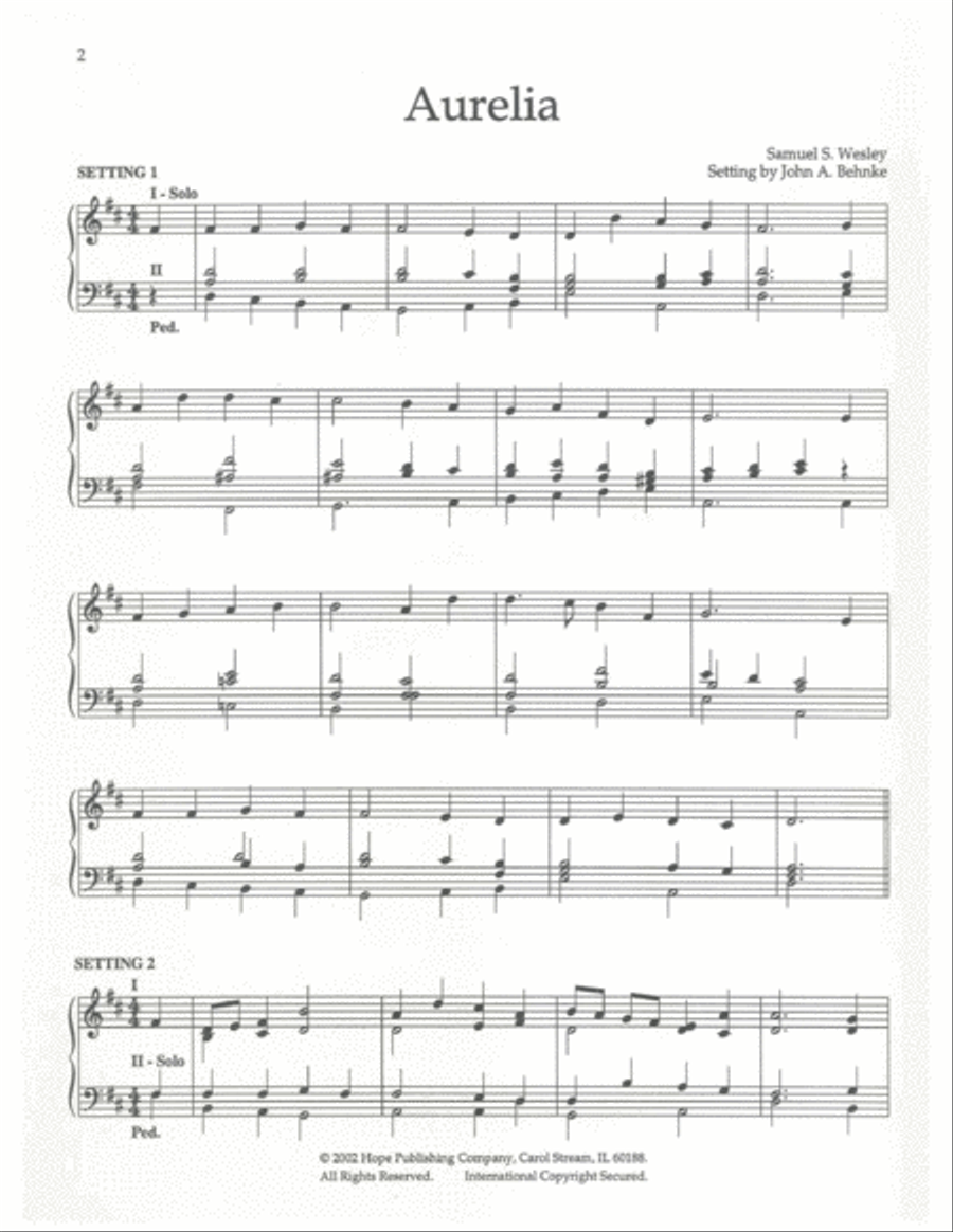 The Creative Organist, Vol. 2 Organ scores gallery preview page 4
