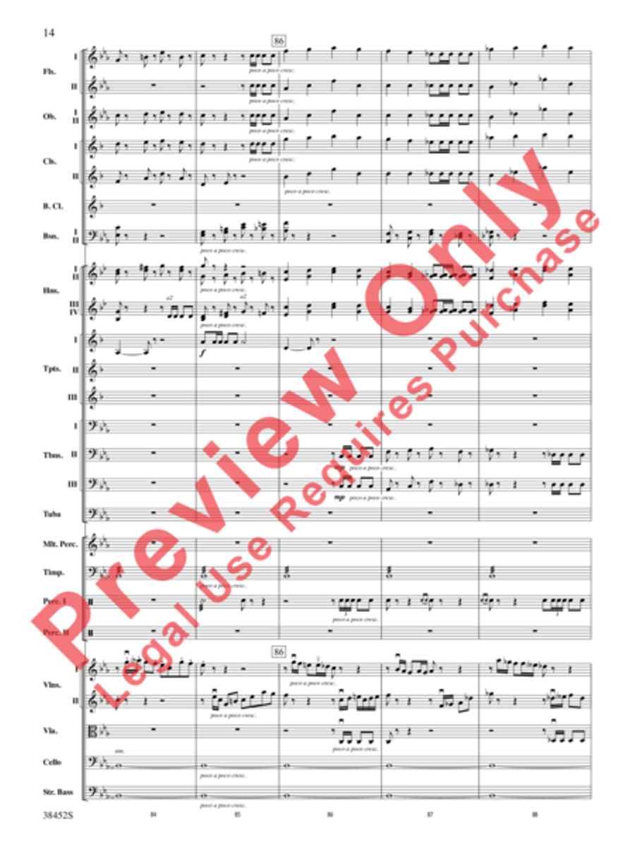 1812 Overture Full Orchestra scores gallery preview page 7