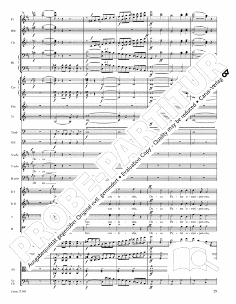 Messe solennelle de sainte Cecile STB scores gallery preview page 42