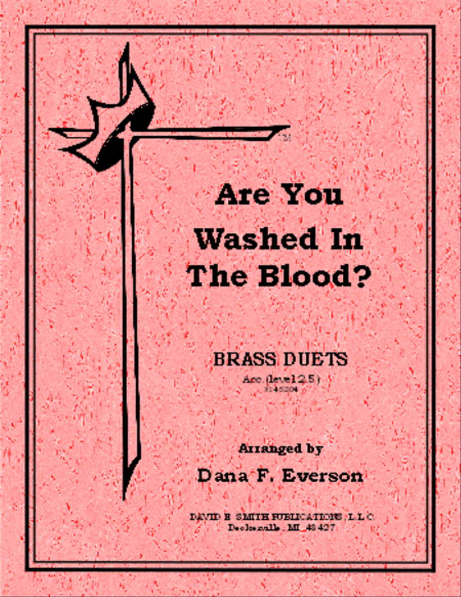 Are You Washed In The Blood? Brass Duet scores gallery preview page 1
