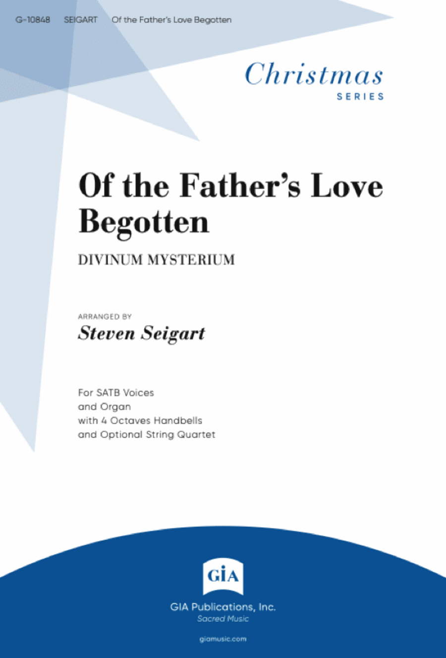 Of the Father's Love Begotten - Instrument edition String Trio scores gallery preview page 1