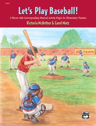 Book cover for Let's Play Baseball!