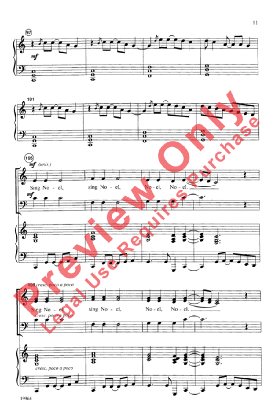 African Noel African Noel 3-Part scores gallery preview page 11