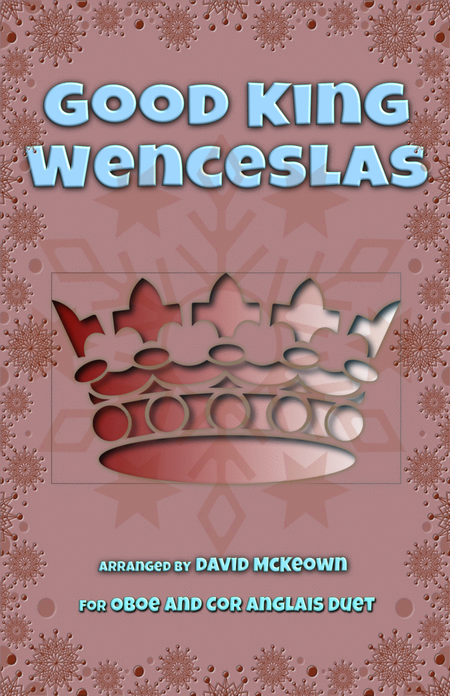 Good King Wenceslas, Jazz Style, for Oboe and Cor Anglais (or English Horn) Duet Woodwind Duet scores gallery preview page 1