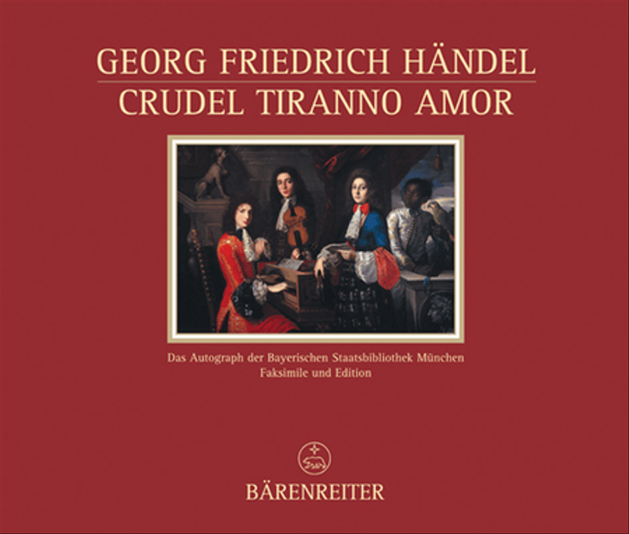 Crudel tiranno Amor HWV 97b Soprano Voice scores gallery preview page 1