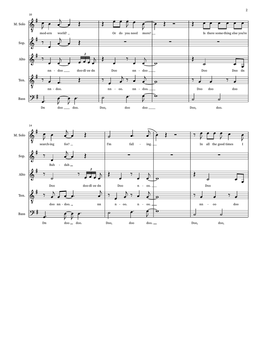 Shallow Choir scores gallery preview page 2