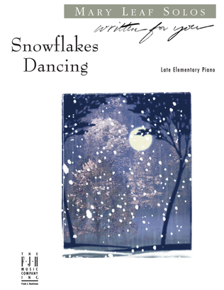 Book cover for Snowflakes Dancing