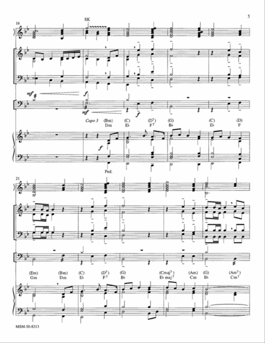 We Are One in Christ Choir scores gallery preview page 4